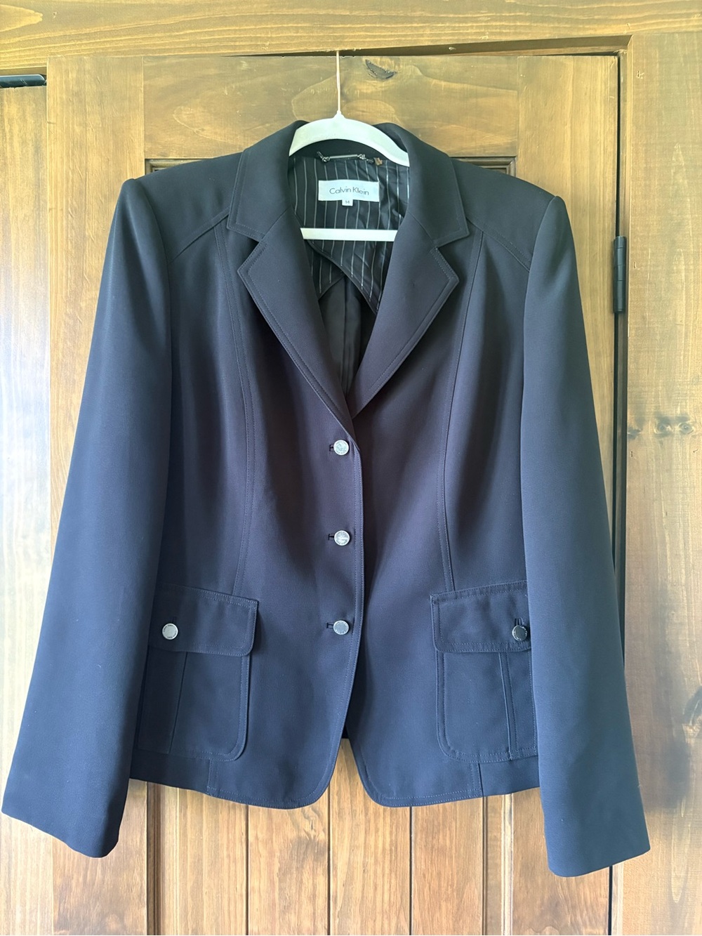 Calvin Klein Women's Black Blazer